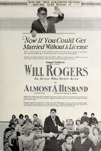 Almost a Husband movie poster
