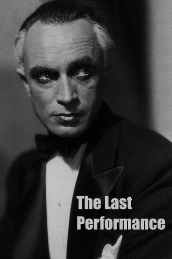 The Last Performance movie poster