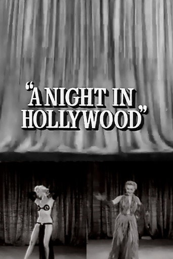 A Night in Hollywood movie poster