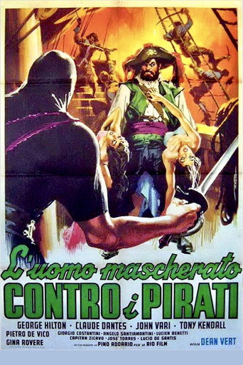 The Masked Man Against the Pirates movie poster