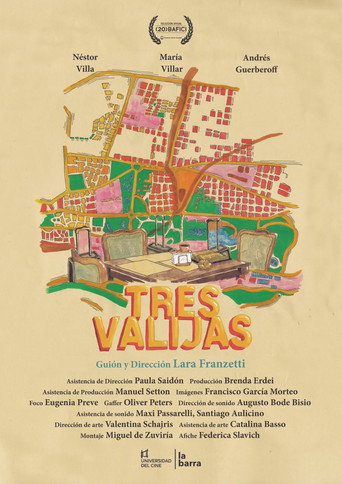 Tres valijas movie poster