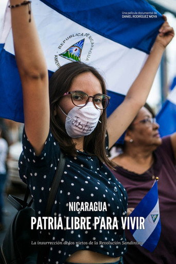 Nicaragua, una patria libre para vivir (la insurrección de los nietos de la revolución sandinista) movie poster