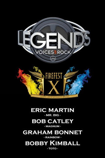 Legends of Rock: Live at Firefest X movie poster
