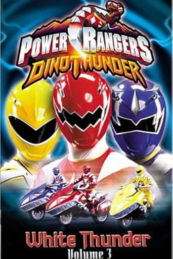 Power Rangers Dino Thunder: White Thunder movie poster