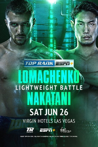 Vasyl Lomachenko vs. Masayoshi Nakatani movie poster