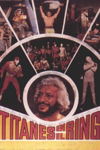 Titanes en el ring movie poster