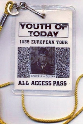 Youth of Today - European Tour Documentary from 1989 movie poster
