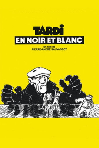 Tardi in black and white movie poster