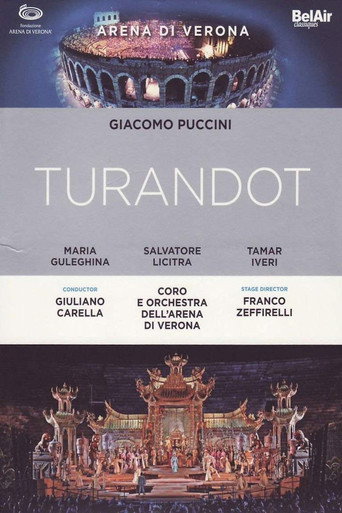 Turandot - Puccini - Live from Verona movie poster
