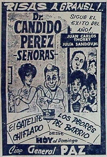 Dr. Cándido Pérez, señoras movie poster