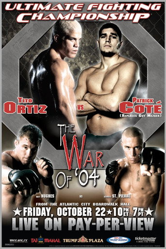 UFC 50: The War of 04 movie poster