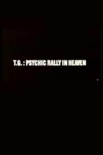 T.G.: Psychic Rally in Heaven movie poster