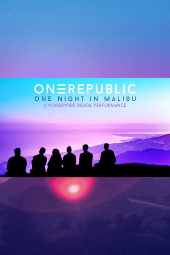 OneRepublic - "One Night in Malibu" movie poster