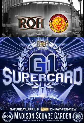 ROH & NJPW: G1 Supercard movie poster