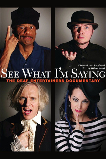 See What I'm Saying: The Deaf Entertainers Documentary movie poster