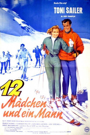 Zwölf Mädchen und ein Mann movie poster