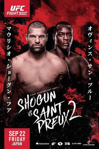 UFC Fight Night 117: Saint Preux vs. Okami movie poster