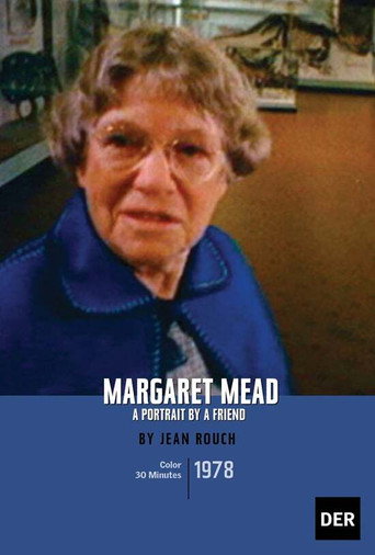 Margaret Mead: A Portrait By a Friend movie poster
