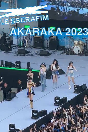 LE SSERAFIM - 'AKARAKA' Yonsei University 2023 movie poster