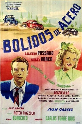 Steel racing cars movie poster