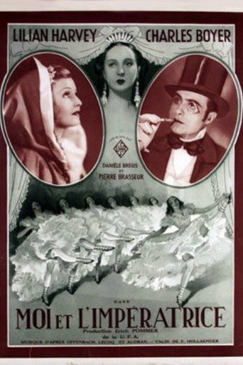 Moi et l'impératrice movie poster