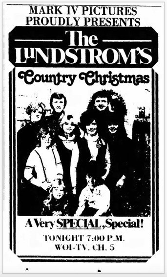 The Lundstroms Country Christmas movie poster