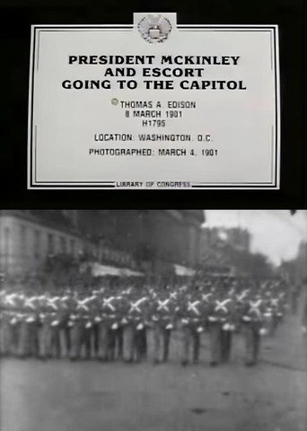 President McKinley and Escort Going to the Capitol movie poster