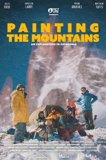 Painting the mountains movie poster