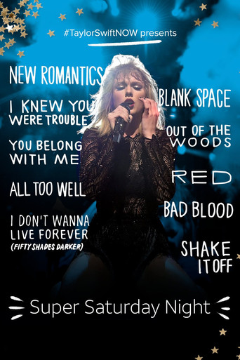 Taylor Swift: Super Saturday Night Show movie poster