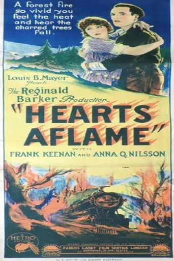 Hearts Aflame movie poster