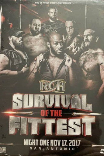 ROH: Survival Of The Fittest 2017 - Night 1 movie poster