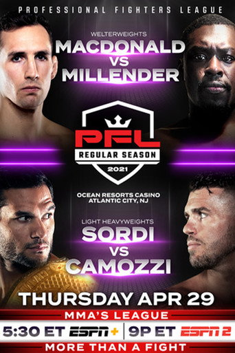 PFL 2021 #2: Regular Season - MacDonald vs. Millender movie poster