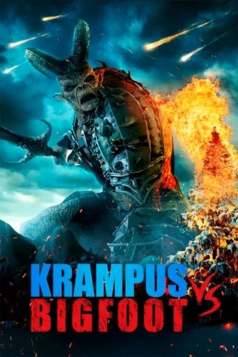 Bigfoot vs Krampus movie poster