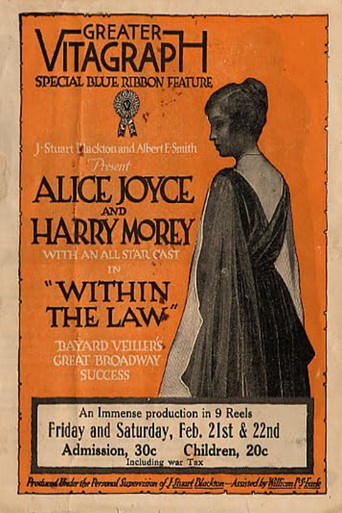 Within the Law movie poster