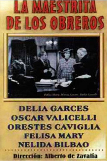 La maestrita de los obreros movie poster