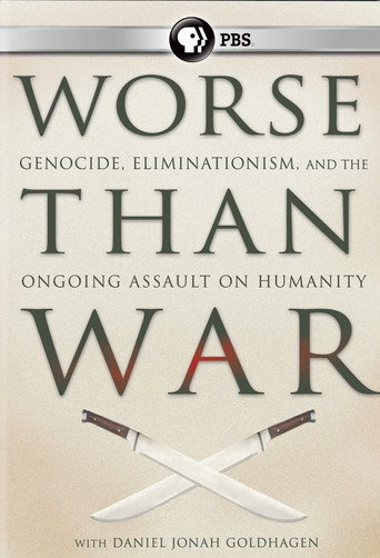 Worse Than War movie poster