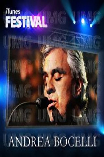 Andrea Bocelli - Live at the iTunes Festival movie poster