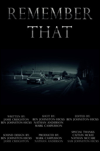 Remember That movie poster