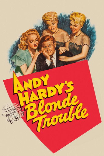 Andy Hardy's Blonde Trouble movie poster