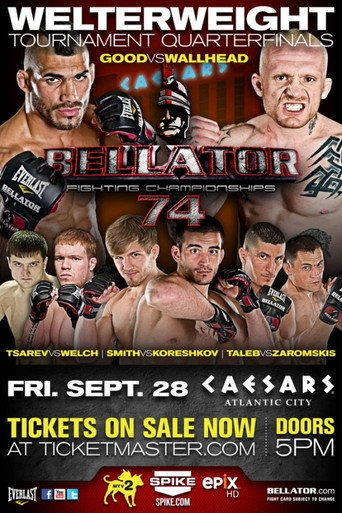 Bellator 74 movie poster