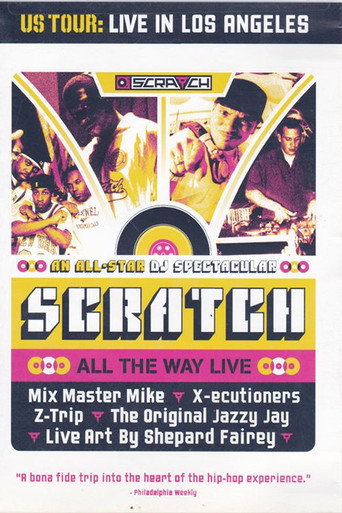 Scratch: All the Way Live movie poster