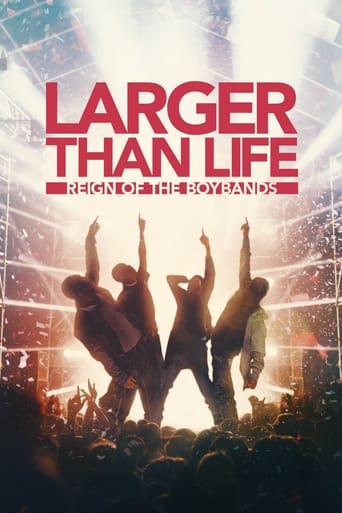 Larger than Life: Reign of the Boybands movie poster