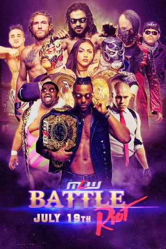 MLW Battle Riot movie poster
