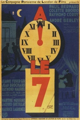 À minuit, le 7 movie poster