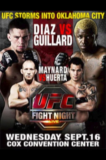 UFC Fight Night 19: Diaz vs. Guillard movie poster