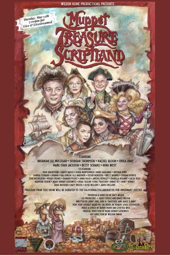 Muppet Treasure Scriptland movie poster