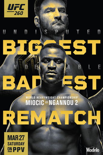 UFC 260: Miocic vs. Ngannou 2 movie poster