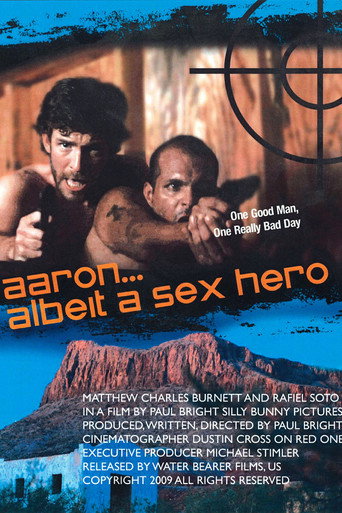 Aaron… Albeit a Sex Hero movie poster