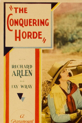 The Conquering Horde movie poster