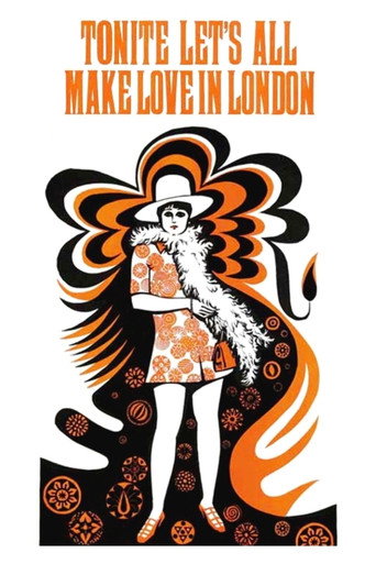 Tonite Let's All Make Love in London movie poster